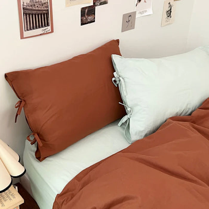 Little Rooms ボックスシーツ|plain mattress cover -pale color- 5枚目