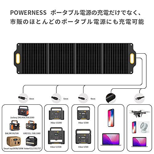 POWERNESS POWERNESS ソーラーパネル 120W LCDディスプレイ付き 8枚目