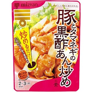 ミツカン 酢こやかキッチン 豚とタマネギの黒酢あん炒めの素 1枚目