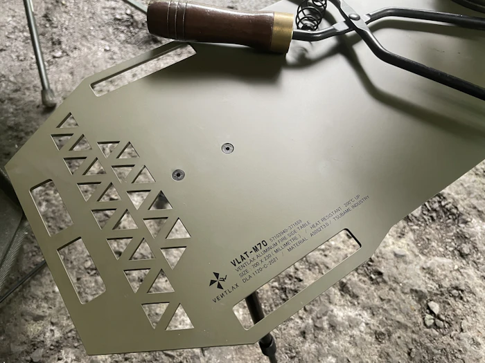 VENTLAX TAKIBI SIDE TABLE VLAT-M70 焚火サイドテーブル 3枚目