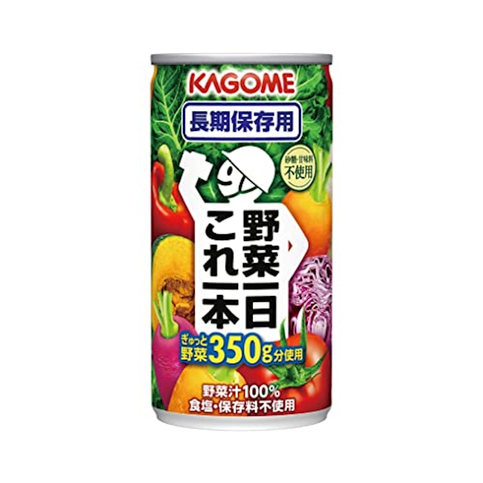 KAGOME 野菜一日これ一本 長期保存用 190g×30本 1枚目