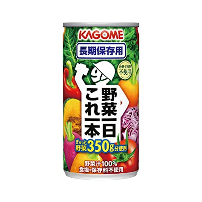 KAGOME 野菜一日これ一本 長期保存用 190g×30本 1枚目