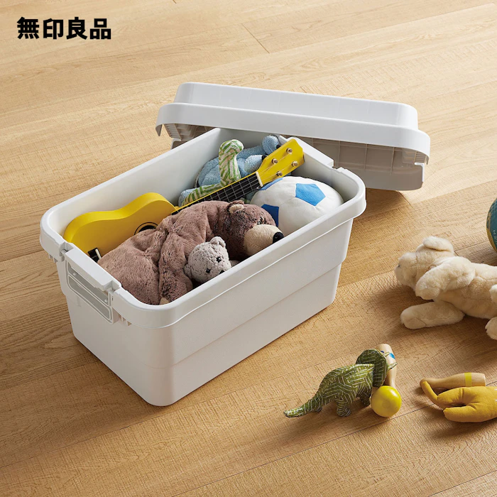 無印良品 再生ポリプロピレン入り 頑丈収納ボックス 大 2枚目