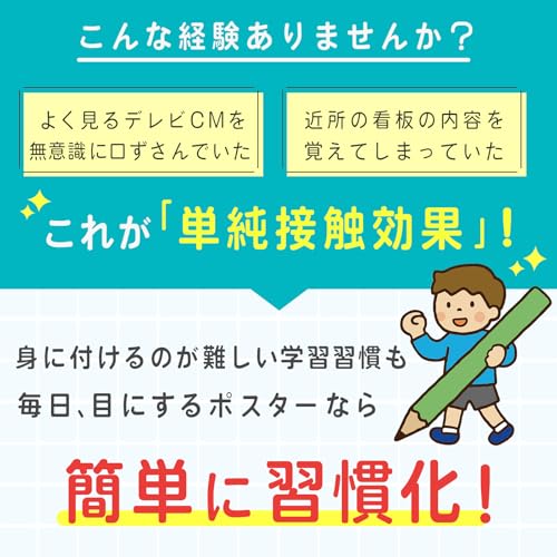 ルーティン博士の学習塾 お風呂ポスター 4枚目