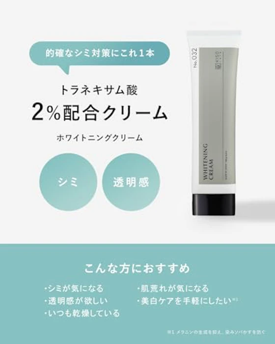 基礎化粧品研究所 薬用 トラネキサム酸2%配合クリーム 3枚目