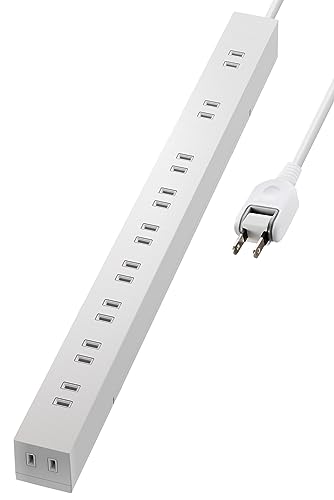エレコム 電源タップ 雷ガード 10個口 2m 2枚目