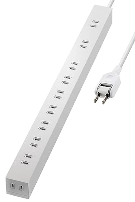 エレコム 電源タップ 雷ガード 10個口 2m 2枚目