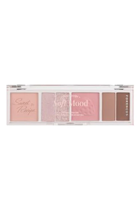 FORENCOS Soft Mood Eye Palette 02 ベリーラテ 1枚目