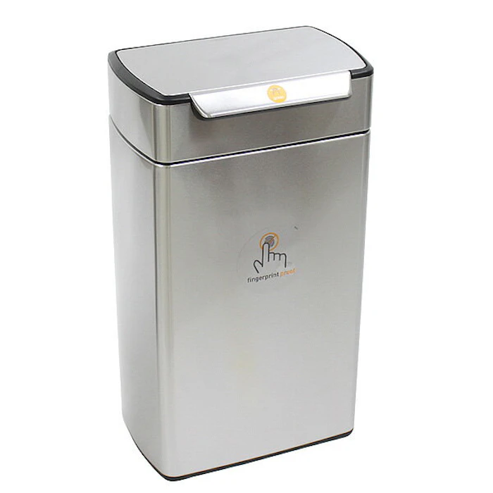 simplehuman シンプルヒューマン CW2014 レクタンギュラー タッチバーカン ゴミ箱 40L simplehuman『送料無料(一部地域除く)』 4枚目