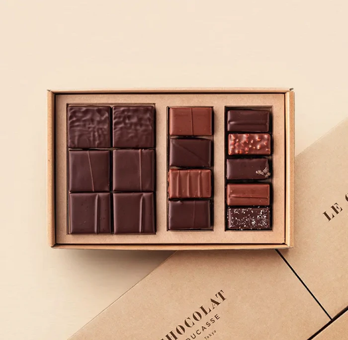 ル・ショコラ・アラン・デュカス Le Chocolat Alain Ducasse チョコレート デクヴェルト 詰合せ15個入 1枚目