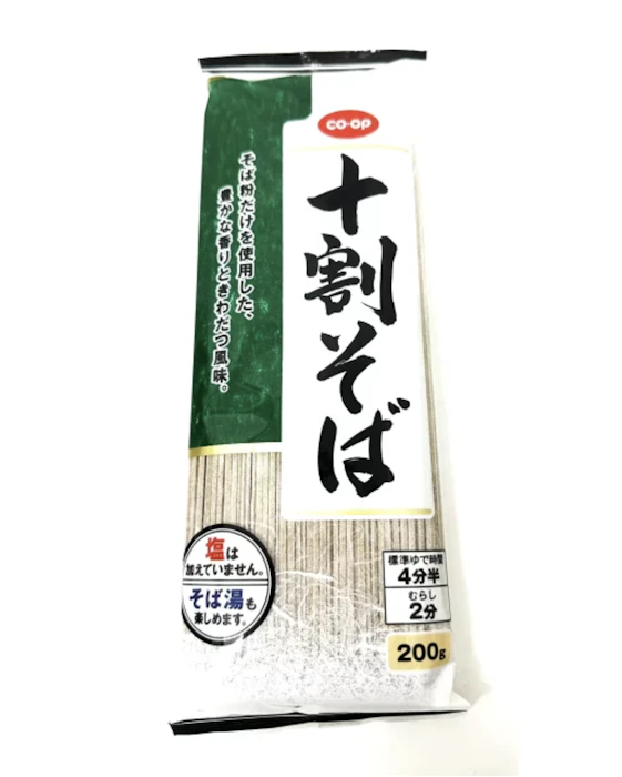 CO・OP 十割そば 200g 1枚目