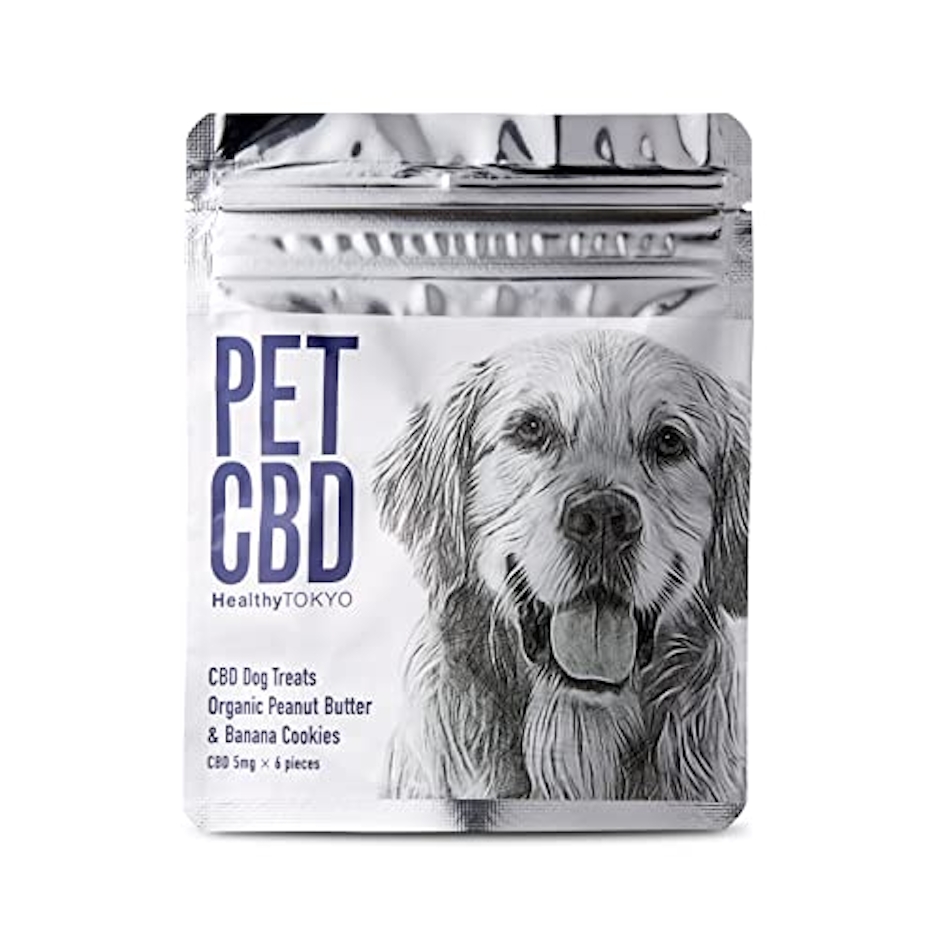 PetCBD PetCBD CBDドッグトリーツ 5mg オーガニックピーナッツバターとバナナ 6個入り愛犬用日本製 1枚目