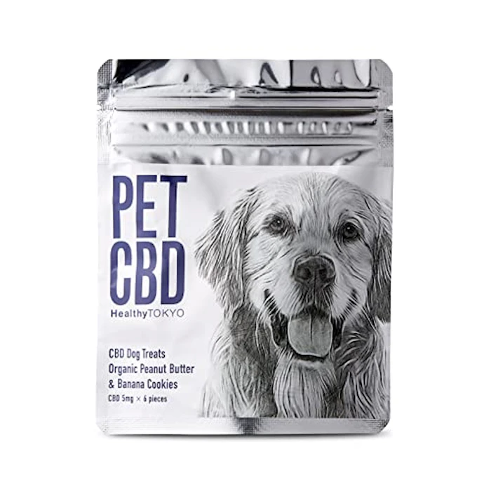 PetCBD PetCBD CBDドッグトリーツ 5mg オーガニックピーナッツバターとバナナ 6個入り愛犬用日本製 1枚目