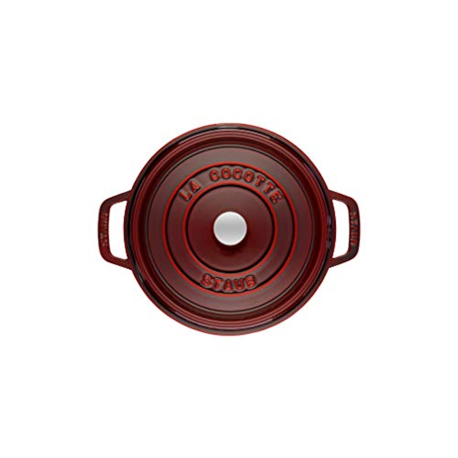 staub ストウブ 「 ピコ ココット ラウンド グレナディンレッド 24cm 」 大きい 両手 鋳物 ホーロー 鍋 IH対応 【日本正規販売品】 La Cocotte Round 40509-357 6枚目