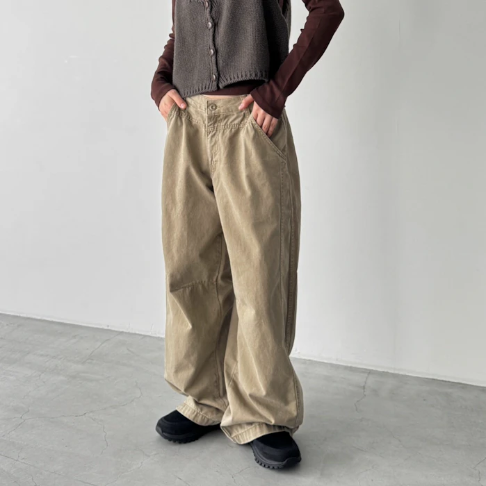 canal jean Lakey Park ツイルワークパンツ 6枚目