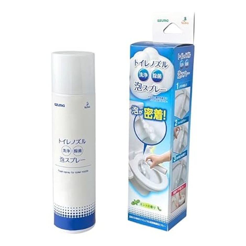アズマ工業 トイレノズル洗浄除菌泡スプレー 2枚目