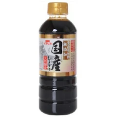 イチビキ 無添加国産しょうゆ 500ml 1本 1枚目