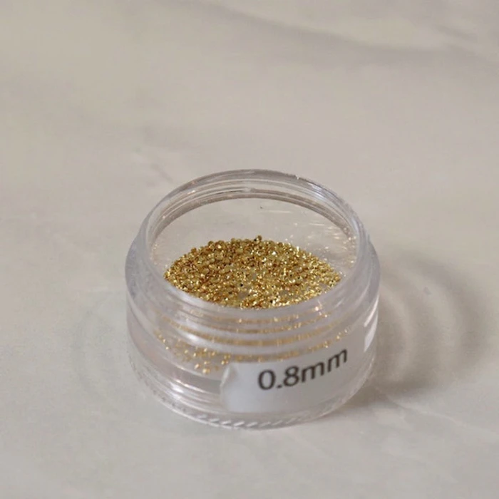 極小丸スタッズ 0.8mm 1枚目