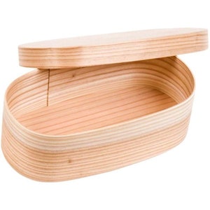 山下工芸(Yamasita craft) 日本製 エコ曲げわっぱ 楕円 小 1枚目