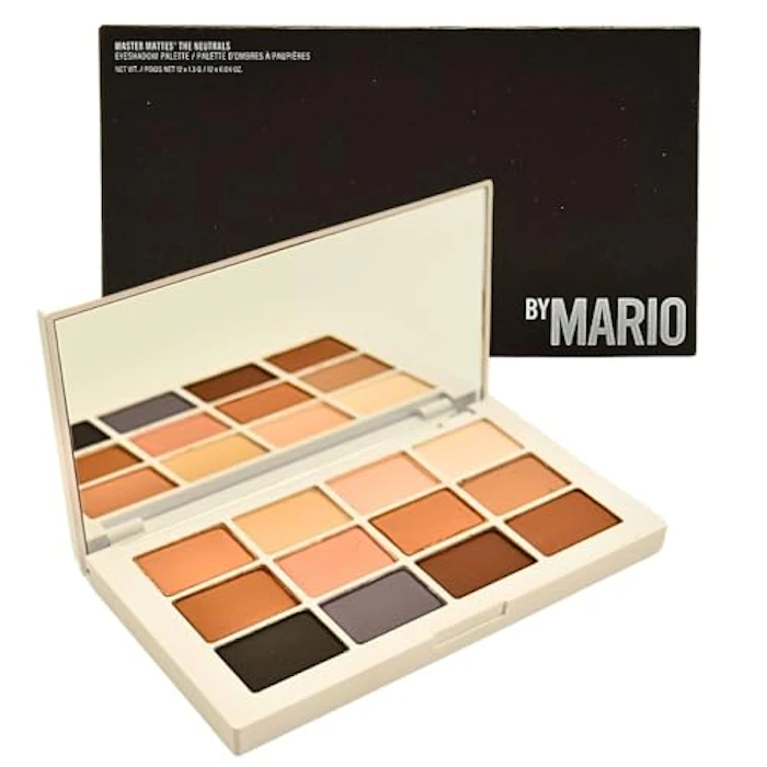 MAKEUP BY MARIO マスターマット®アイシャドウパレット:ニュートラルカラー 1枚目