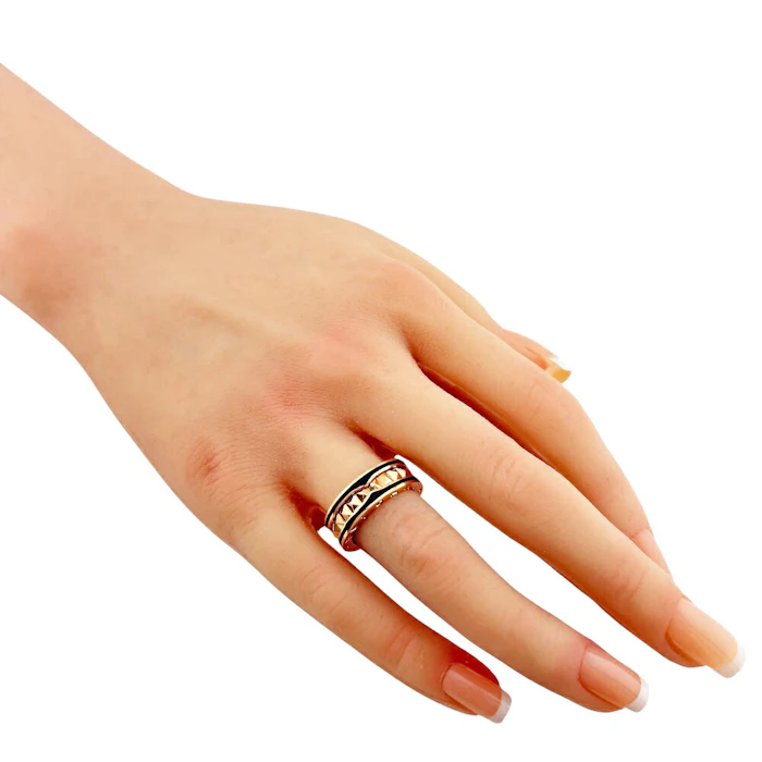 BVLGARI ビー・ゼロワン リング ホワイトゴールド中古 2枚目