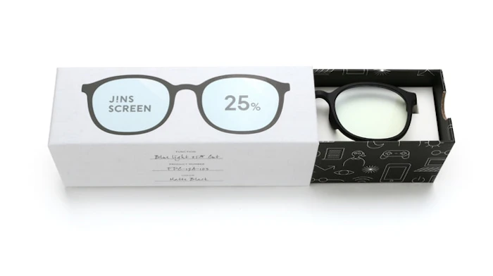 JiNS ブルーライトカット メガネ 【JINS SCREEN 25%CUT】ジンズスクリーン 25%カット 1枚目