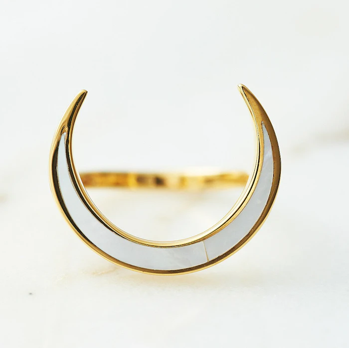 Crescent Luna CONCHA LUNA RING 3枚目