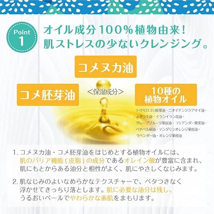 菊正宗酒造 RiceMade+ マイルドクレンジングオイル 4枚目
