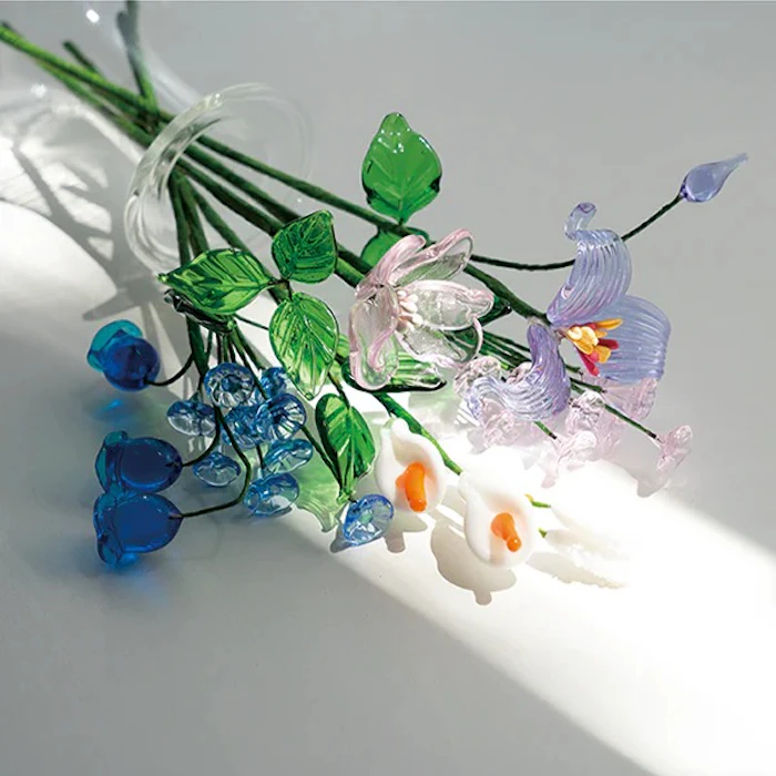 amabro amabro アーティシャル グラス フラワー アマブロ ガラス 花 オブジェ かわいい ARTIFICAL GLASS FLOWER 2200 2枚目