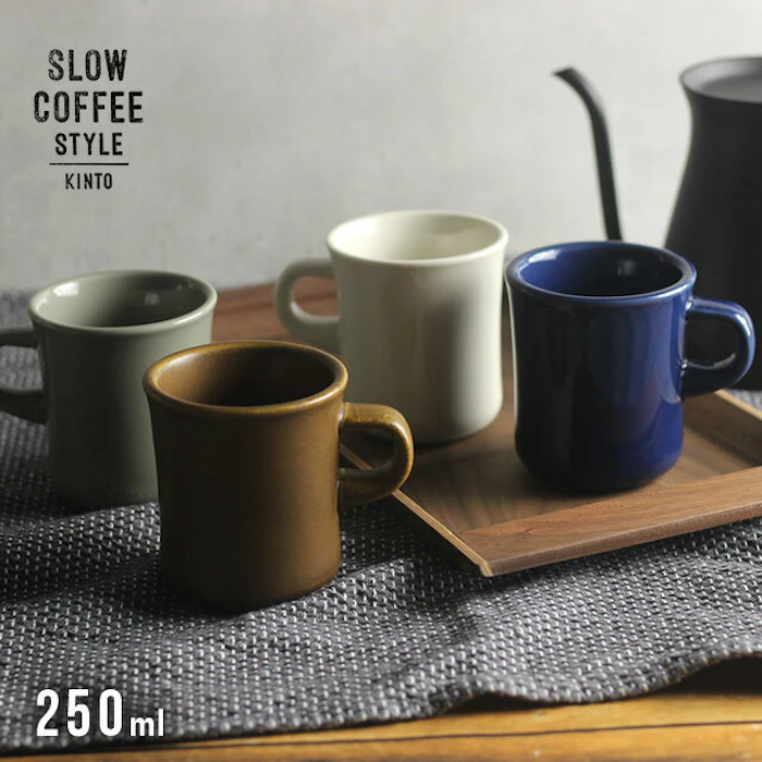 KINTO キントー SCS マグ 250ml(コーヒーカップ マグカップ コーヒー マグ 北欧 ブランド かわいい おしゃれ ギフト 人気 オシャレ プレゼント 可愛い 食洗機 紺 男性 女性 グレー 白 シンプル 小さめ おすすめ 無地 小さめ 結婚祝い) 2枚目