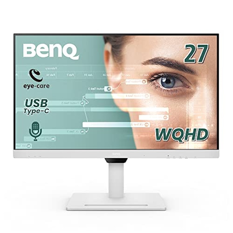 BenQ アイケアモニター GW2790QT (27インチ/WQHD/IPS/USB Type-C 65W給電/HDMI/DP/ノイズキャンセリングマイク内蔵/ノイズフィルタースピーカー付き(2W×2)/デイジーチェーン/コーディングモード/輝度自動調整機能(B.I. Gen2)搭載/ブルーライト軽減プラス/フリッカーフリー/カラーユニバーサルモード/高さ調整/回転(ピボット)機能 1枚目