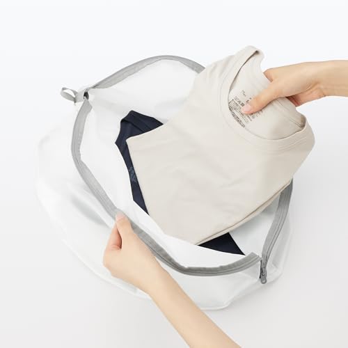 無印良品 ポリエステル両面使える洗濯ネット 丸型 ・大 5枚目
