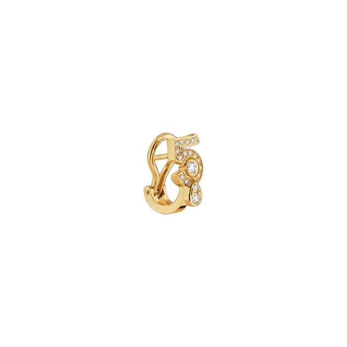 CHANEL エターナル シャネル N°5 シングル イヤリング 2枚目