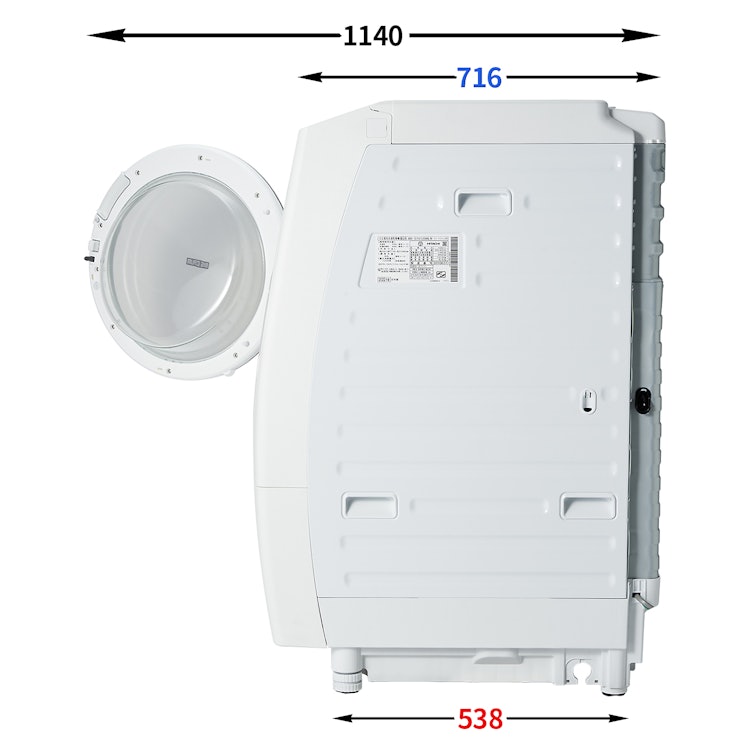 日立グローバルライフソリューションズ 洗濯乾燥機ビッグドラム BD-STX120H 7枚目