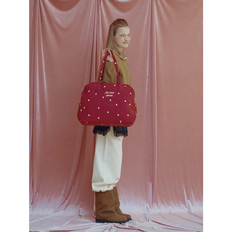 ALLISON BROWN HOLIDAY CANVAS BAG 8枚目