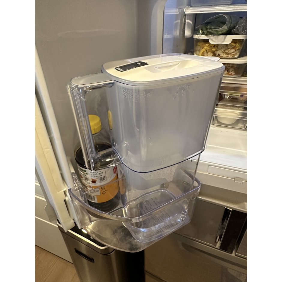 ブリタ 公式 浄水器のブリタ ポット型浄水器 リクエリ マクストラプラス ピュアパフォーマンスカートリッジ2個付 ろ過水容量1.15L (全容量2.2L) 水 2枚目