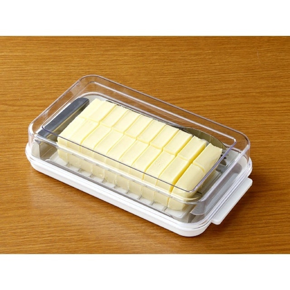 スケーター ステンレスカッター式 バターケース バターナイフ付 4枚目