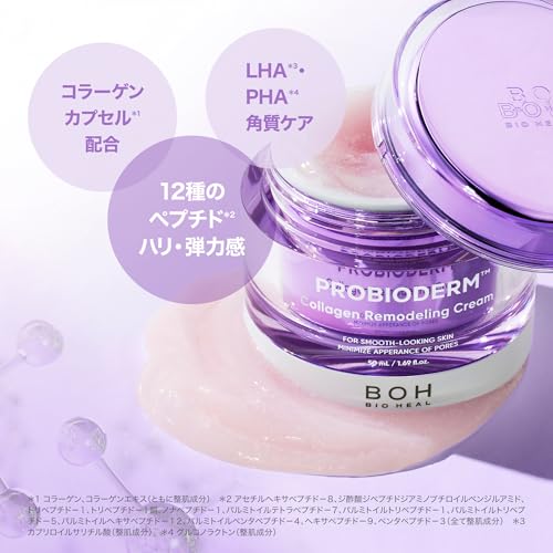 バイオヒールボ(BOH) プロバイオダーム コラーゲンリモデリングクリーム 50mL 高保湿 乾燥肌 弾力 韓国コスメ 美肌ケア 4枚目