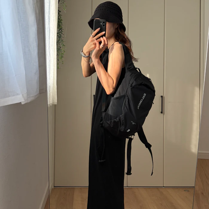 最大10%OFFクーポン 【8/24〜8/27】 サロモン トレイルブレイザー 10 10L BLACK/ALLOY LC2182900 トレッキング バックパック リュック SALOMON 3枚目