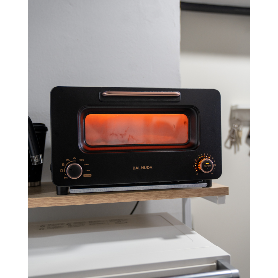 BALMUDA バルミューダ バルミューダ トースター オーブントースター おしゃれ スチーム ザ・トースター プロ BALMUDA The Toaster Pro K05A-SEスチームトースター 小型 結婚祝い 黒 食パン◇サラマンダー プロモデル 送料無料 P5 3枚目