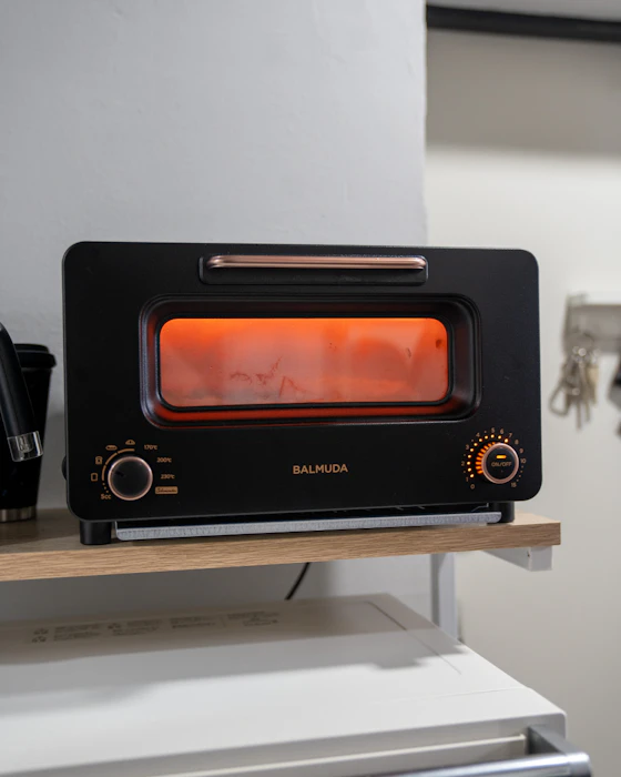 BALMUDA バルミューダ バルミューダ トースター オーブントースター おしゃれ スチーム ザ・トースター プロ BALMUDA The Toaster Pro K05A-SEスチームトースター 小型 結婚祝い 黒 食パン◇サラマンダー プロモデル 送料無料 P5 3枚目