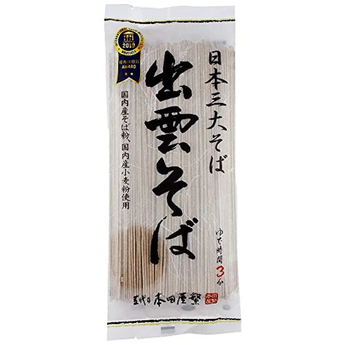 本田商店 出雲そば 180g 1枚目