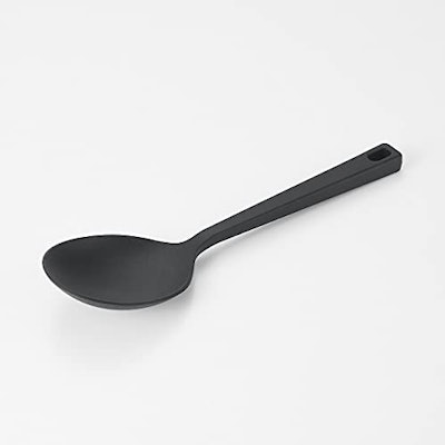 無印良品 無印良品 シリコーン調理スプーン 長さ約26cm 82932461, 黒 1枚目