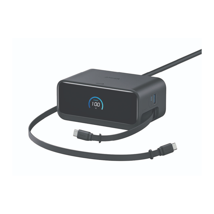 アンカー Anker Nano Charging Station (7-in-1, 100W, 巻取り式 USB-Cケーブル) 1枚目