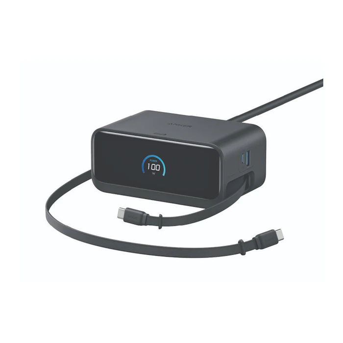 アンカー Anker Nano Charging Station (7-in-1, 100W, 巻取り式 USB-Cケーブル) 1枚目