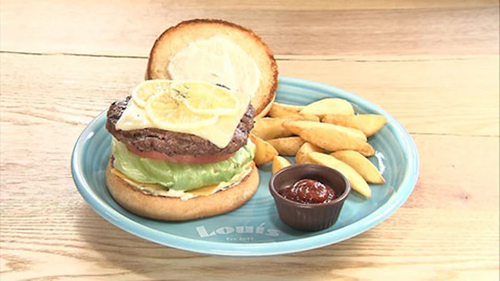 Louis レモンチーズバーガー 1枚目
