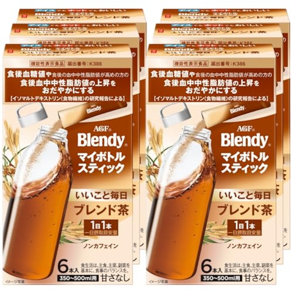 AGF ブレンディ AGF ブレンディ マイボトルスティック いいこと毎日 ブレンド茶 6本×6箱 1枚目
