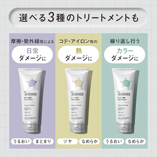 花王 THE ANSWER ジ アンサー スーパーラメラシャンプー ポンプ 400ml ベルガモット＆ダフネの香り 美髪5大必須成分配合 8枚目