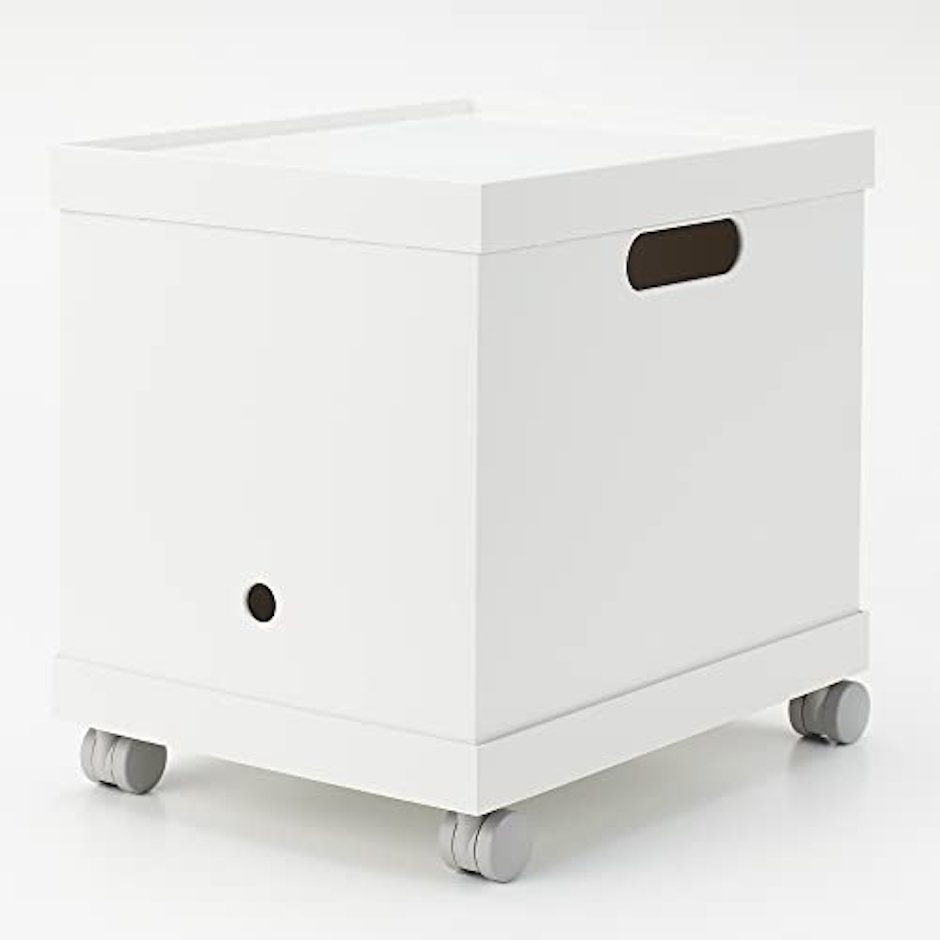 無印良品 再生ポリプロピレン入りファイルボックススタンダード用キャスターもつけられるフタ 9枚目