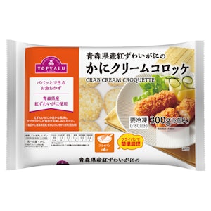 イオン トップバリュ かにクリームコロッケ 1枚目